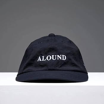 Amazon.co.jp: ALOUND NYLON LOGO CAP BLACK アラウンド